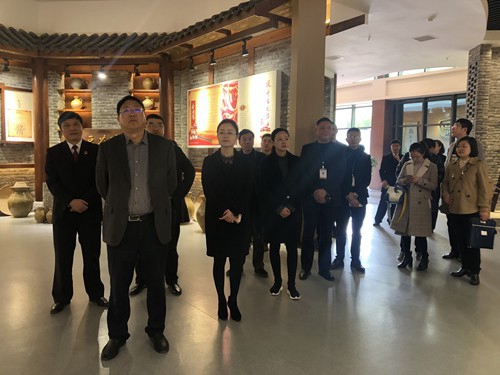 自贡市人民检察院黄国清检察长莅临美乐调研