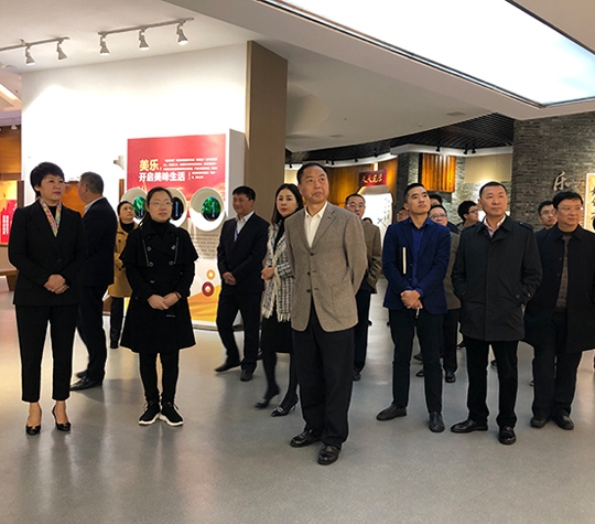 四川省公安厅副厅长袁刚一行莅临远达美乐公司督导调研食品安全工作
