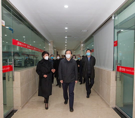 自贡市委书记范波莅临远达美乐公司调研复工复产情况